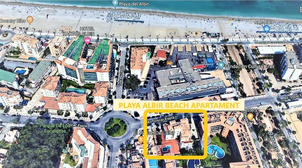 Playa Albir Beach Apartament El Albir Eksteriør bilde